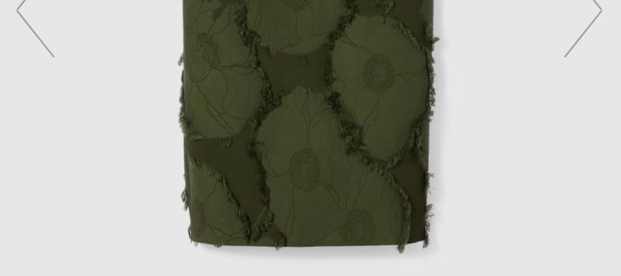 overpriced gucci skirt