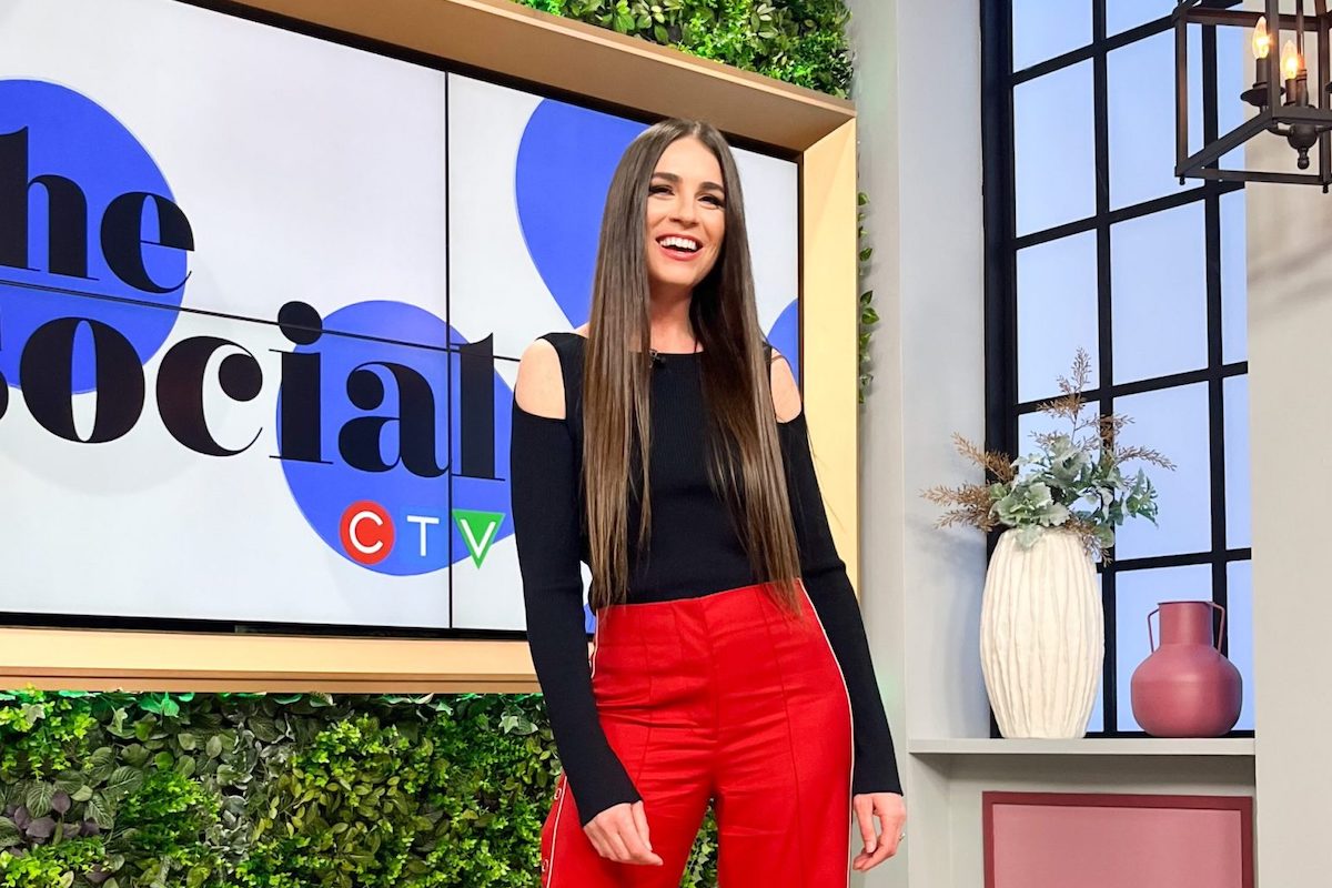 Canadian Celebrity Stylist Erica Wark on The Social